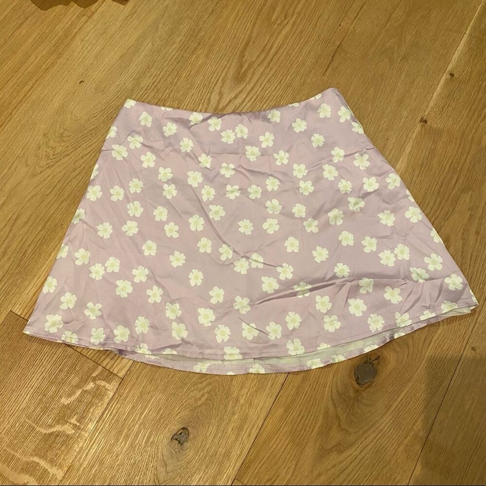 Princess Polly Olton Mini Skirt in Lilac Size US4